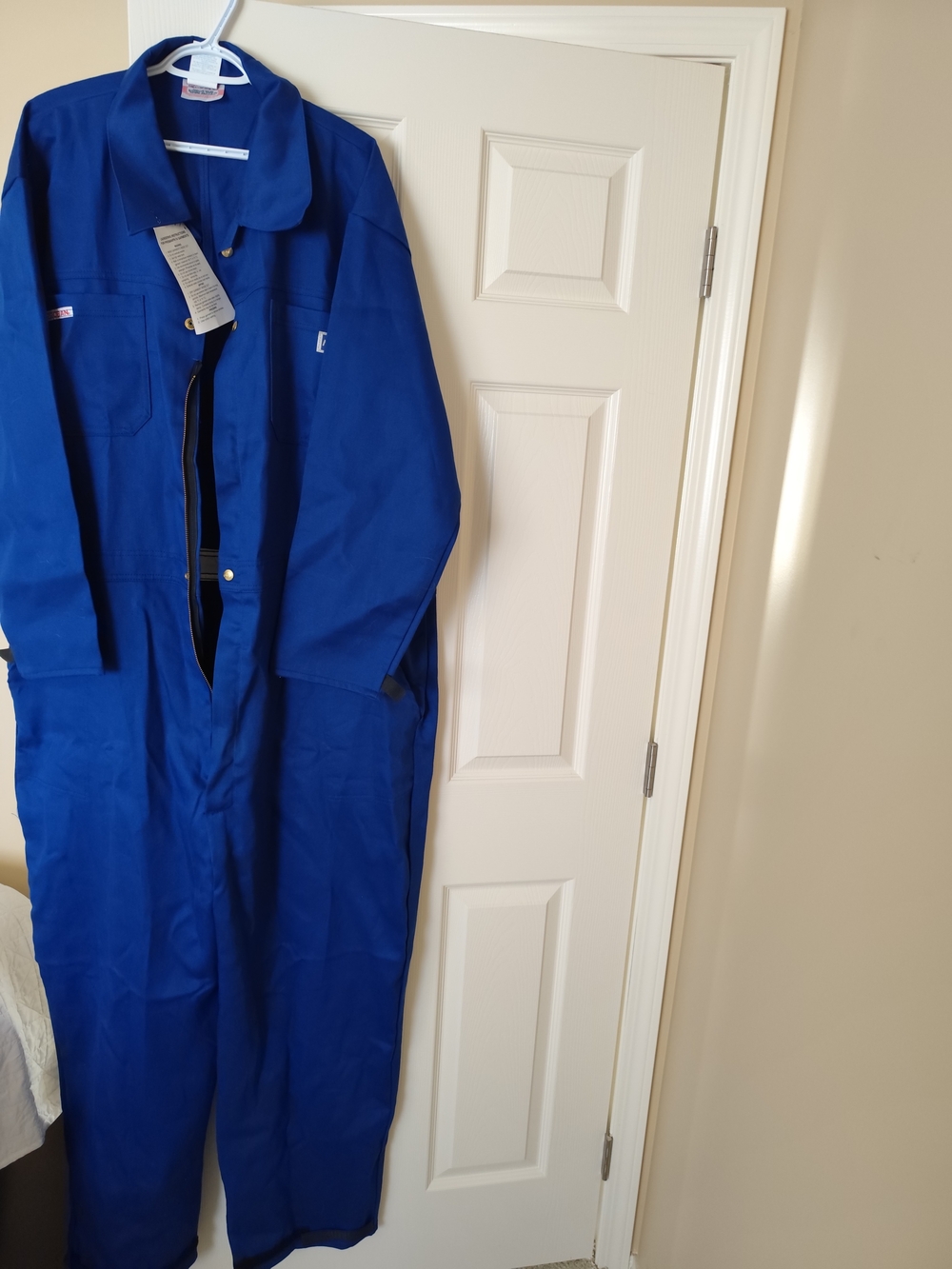 Blue Men's Coverall Jacket - Workwear